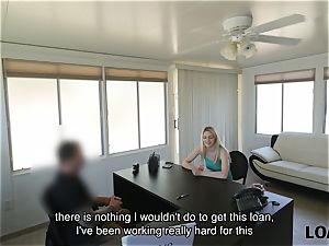 LOAN4K. Loan agent offers his help in swap for passionate lovemaking